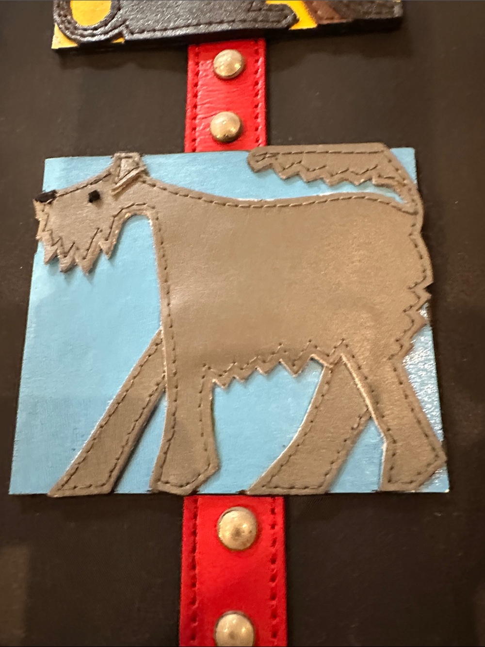 NWT RARE VINTAGE Michael Simon “Dogs” Bag - Picture 5 of 10